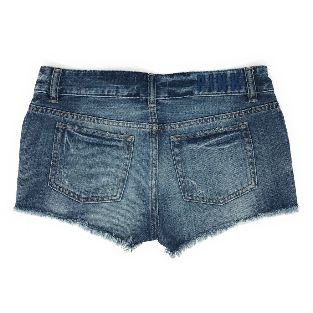 Victoria Secret Pink Denim Shorts. - Picture 2 of 9